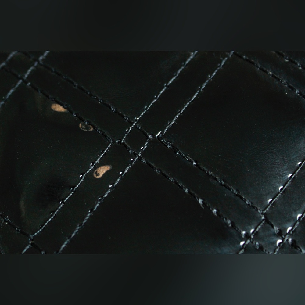 LOFT Patent Leather Tote - Picture 7 of 9